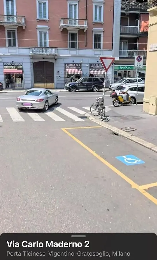 Appartamento Prestigioso Trilocale Sui Navigli Con A/C & Wi-Fi Milano